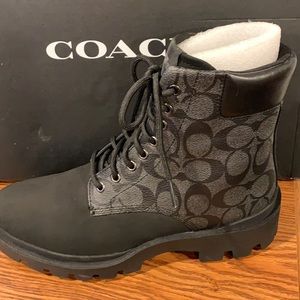 Shoes | Coach Citysole Boot Charcoal 